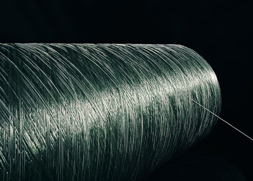 Powerful Circles – A spool of high-tech fiber (Photo)